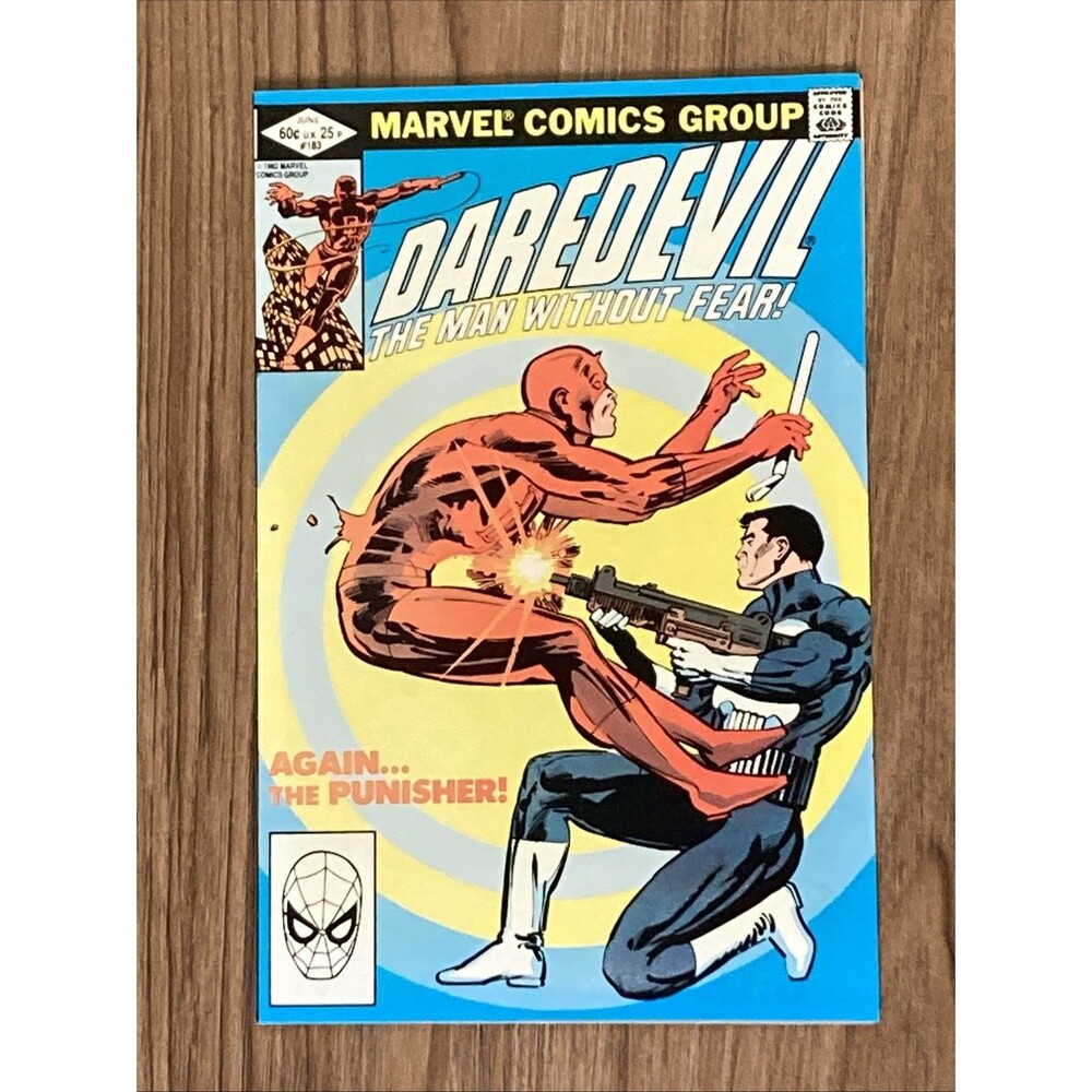 Daredevil and The Punisher No. 183 (1982 Marvel Comics) The Man Without Fear